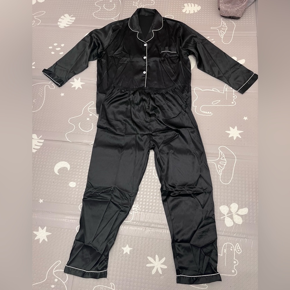 IFFEI Womens Pajama Sets 2 Piece Silk Pajamas for Women